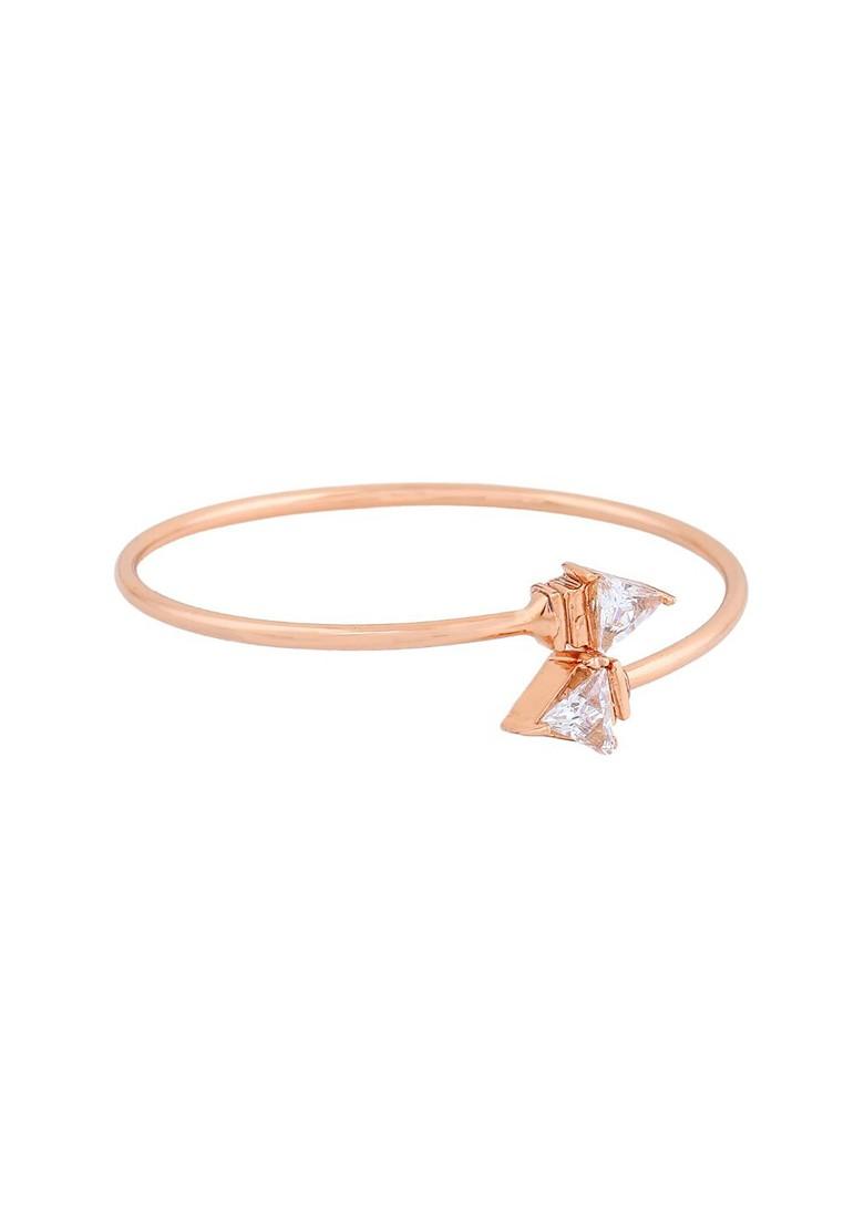 Gold Crystals Gold Plated Bangles And Bracelets