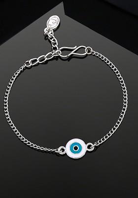 Silver Solid Rhodium Plated Bangles And Bracelets