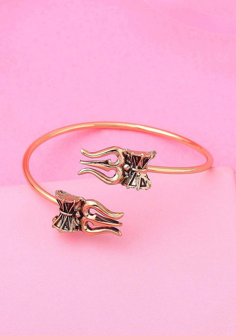 Gold Solid Gold Plated Bracelets