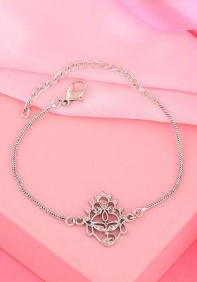 White Solid Jewellery Bangles And Bracelets