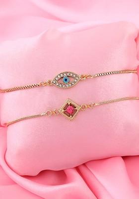 White Solid Gold Plated Bangles And Bracelets
