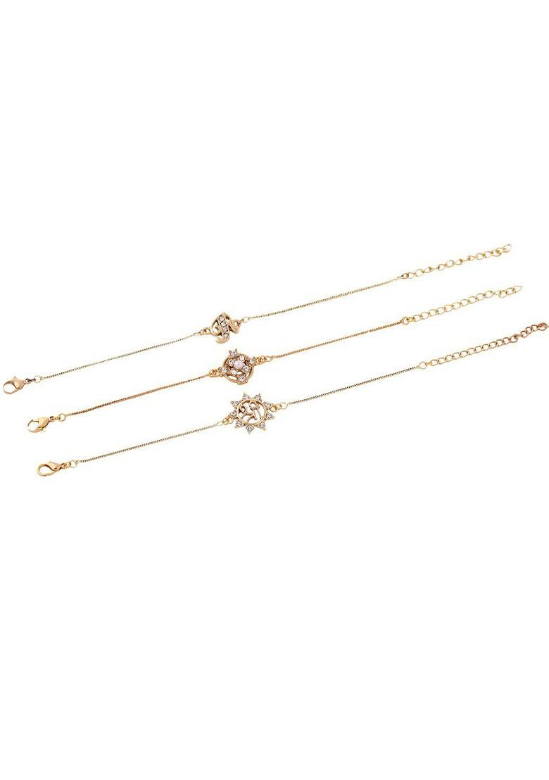 Gold Solid Gold Plated Bangles And Bracelets