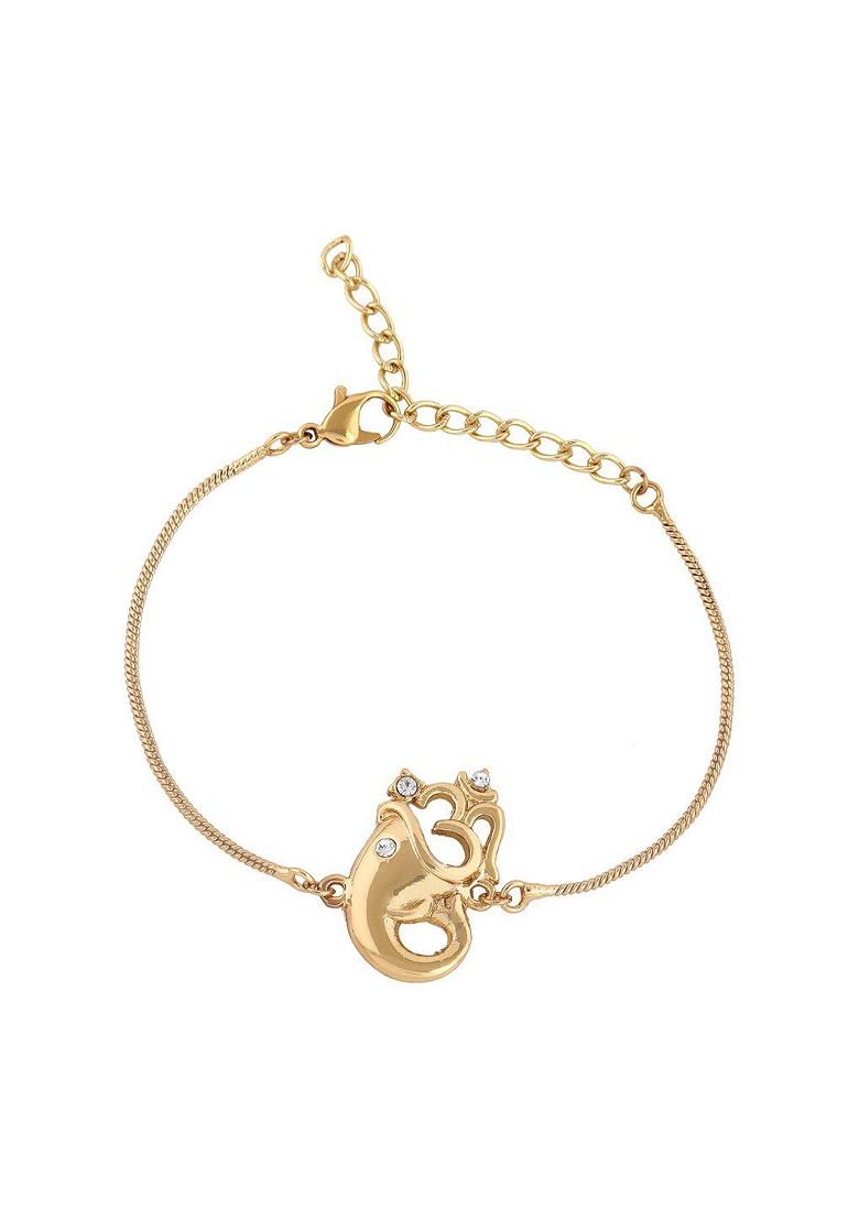 Gold Crystals Gold Plated Bangles And Bracelets