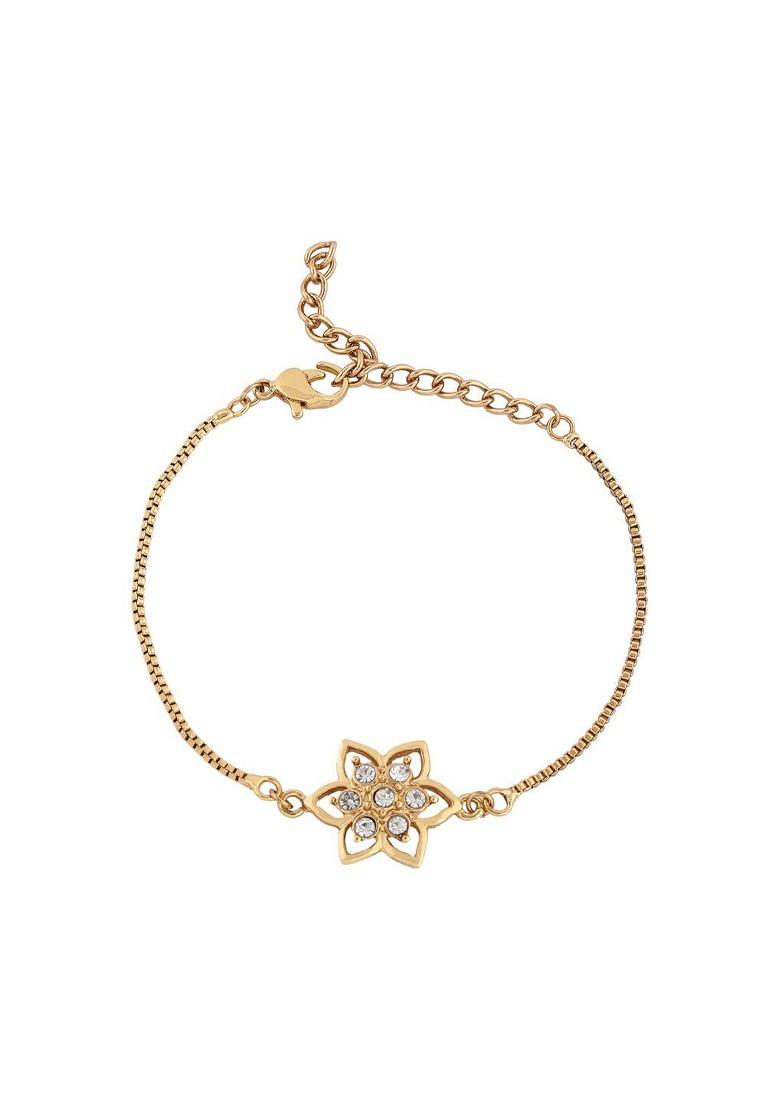 Gold Crystals Gold Plated Bangles And Bracelets