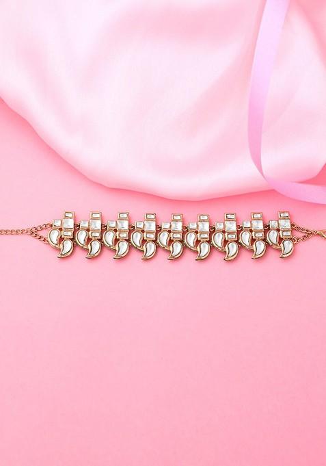 Gold Solid Gold Plated Bracelets