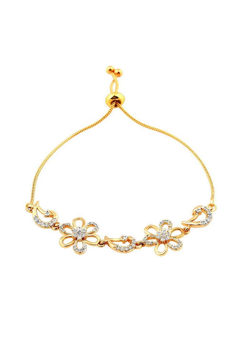 Gold Solid Gold Plated Bangles And Bracelets