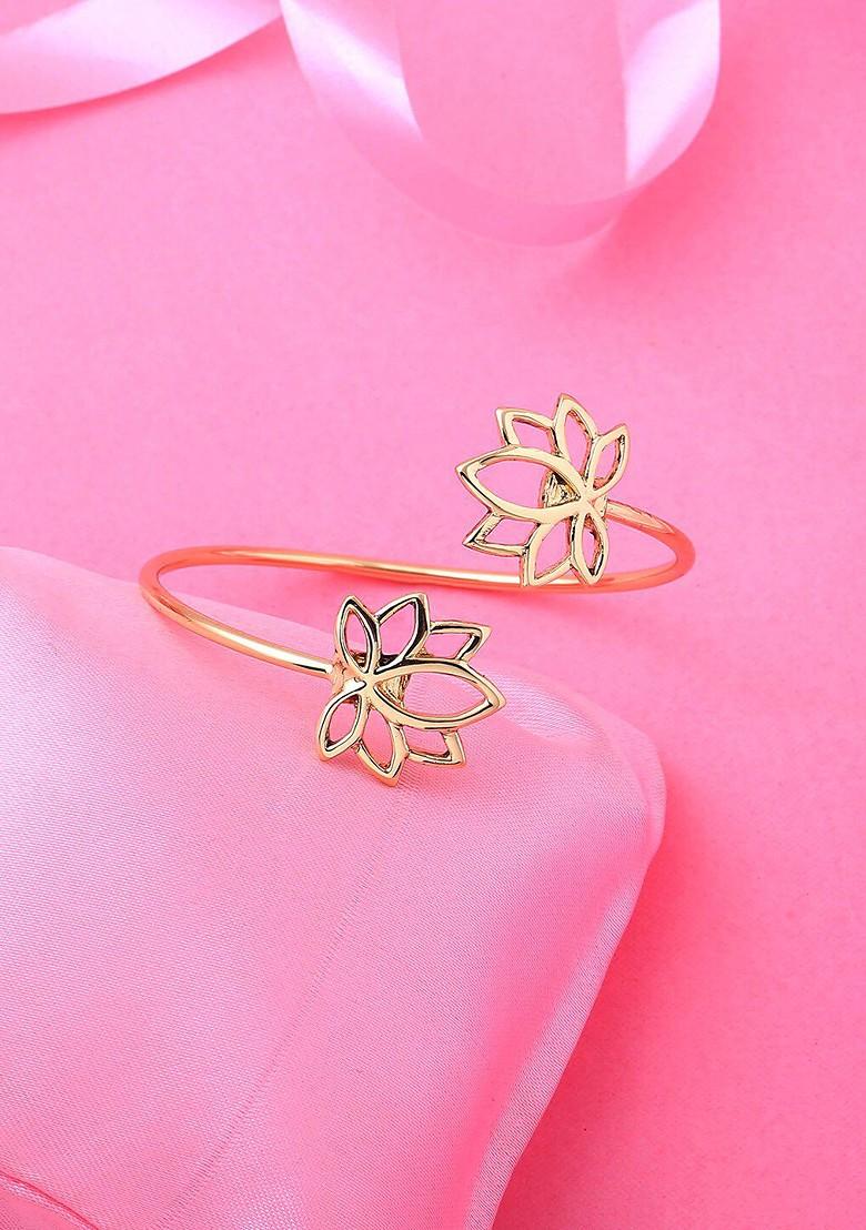 Gold Solid Gold Plated Bangles And Bracelets