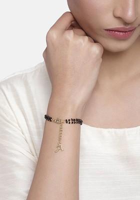 Gold Solid Gold Plated Mangalsutra