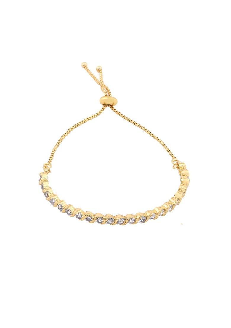 Gold Studded Gold Plated Bangles And Bracelets