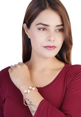 Grey Solid Gold Plated Bangles And Bracelets