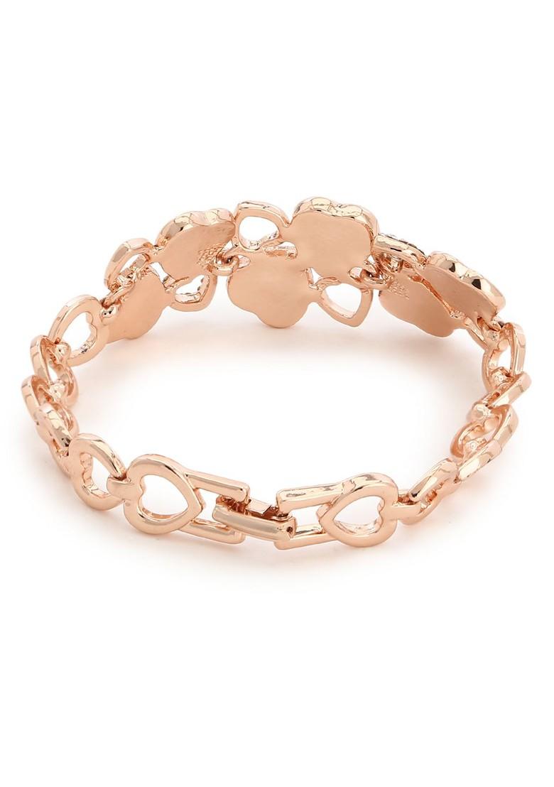 Grey Solid Gold Plated Bangles And Bracelets