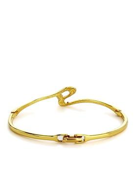 Gold Solid Gold Plated Bangles And Bracelets