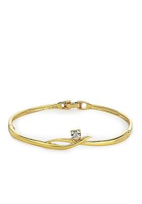 Gold Solid Gold Plated Bangles And Bracelets