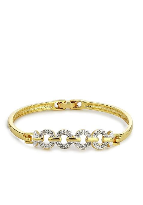 Gold Studded Gold Plated Bangles And Bracelets