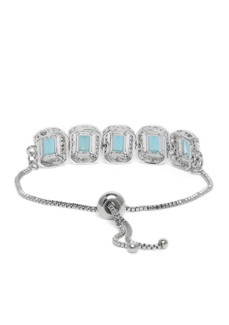 Silver Solid Rhodium Plated Bangles And Bracelets