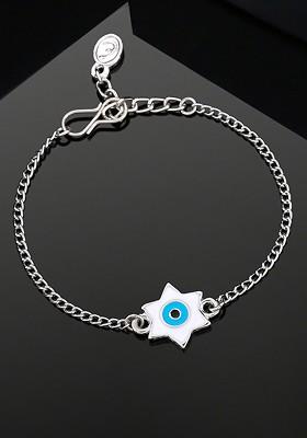 Silver Solid Rhodium Plated Bangles And Bracelets