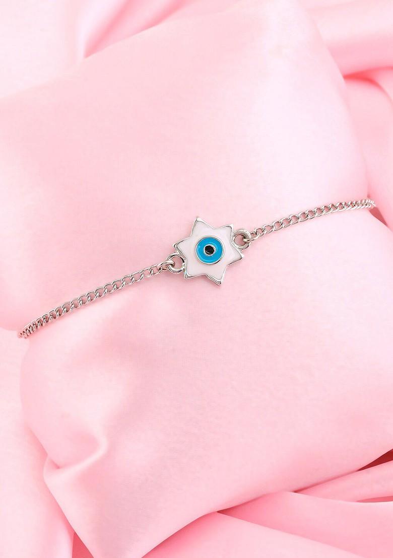 Silver Solid Rhodium Plated Bangles And Bracelets