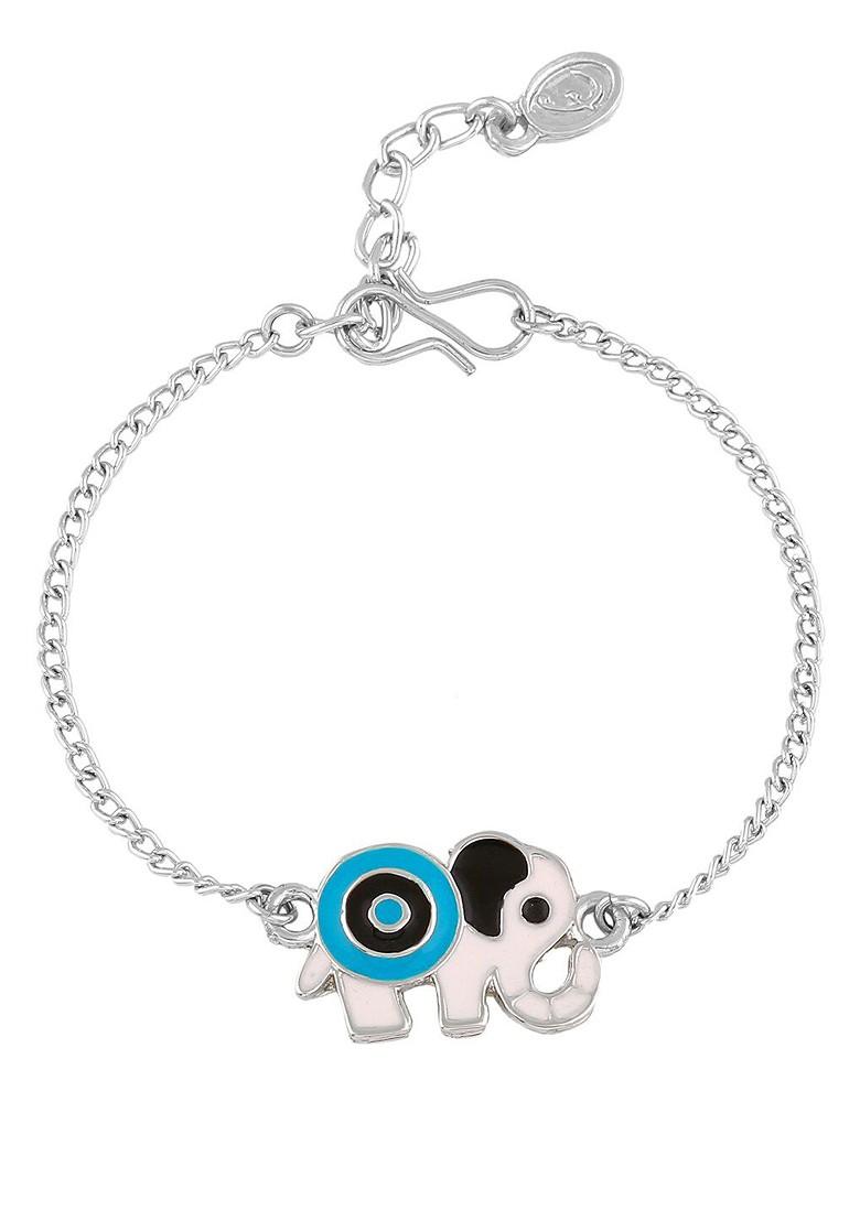 Silver Solid Rhodium Plated Bangles And Bracelets