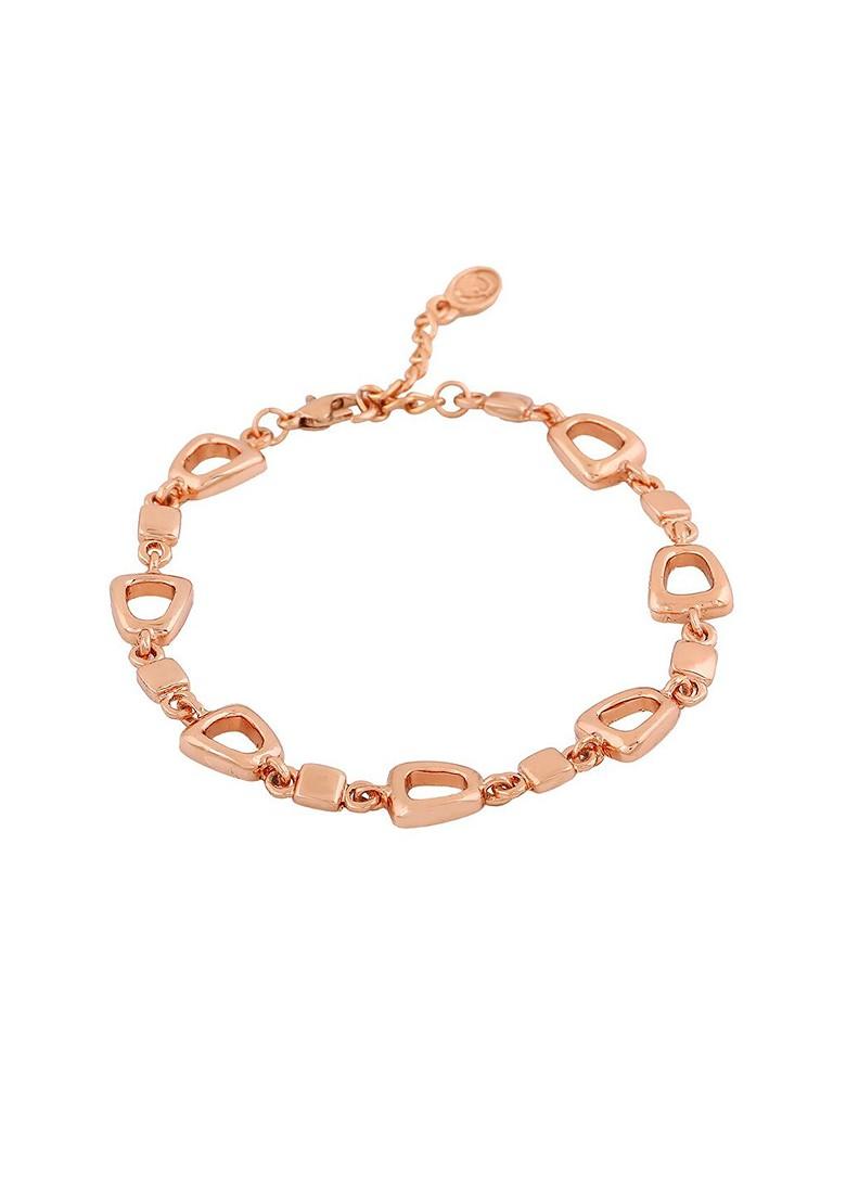 Rose Gold Solid Gold Plated Bangles And Bracelets