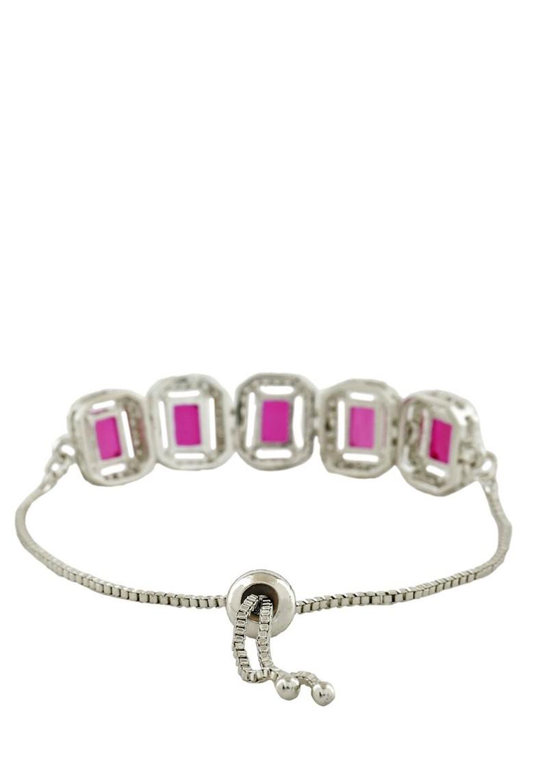 Silver Solid Rhodium Plated Bangles And Bracelets