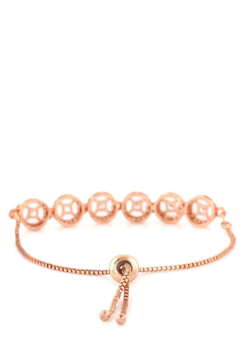Rose Gold Solid Gold Plated Bangles And Bracelets