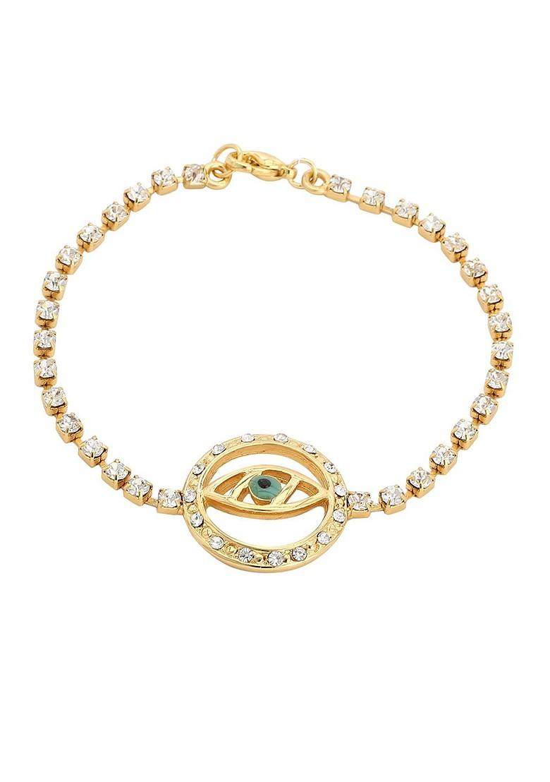 Gold Solid Gold Plated Bangles And Bracelets