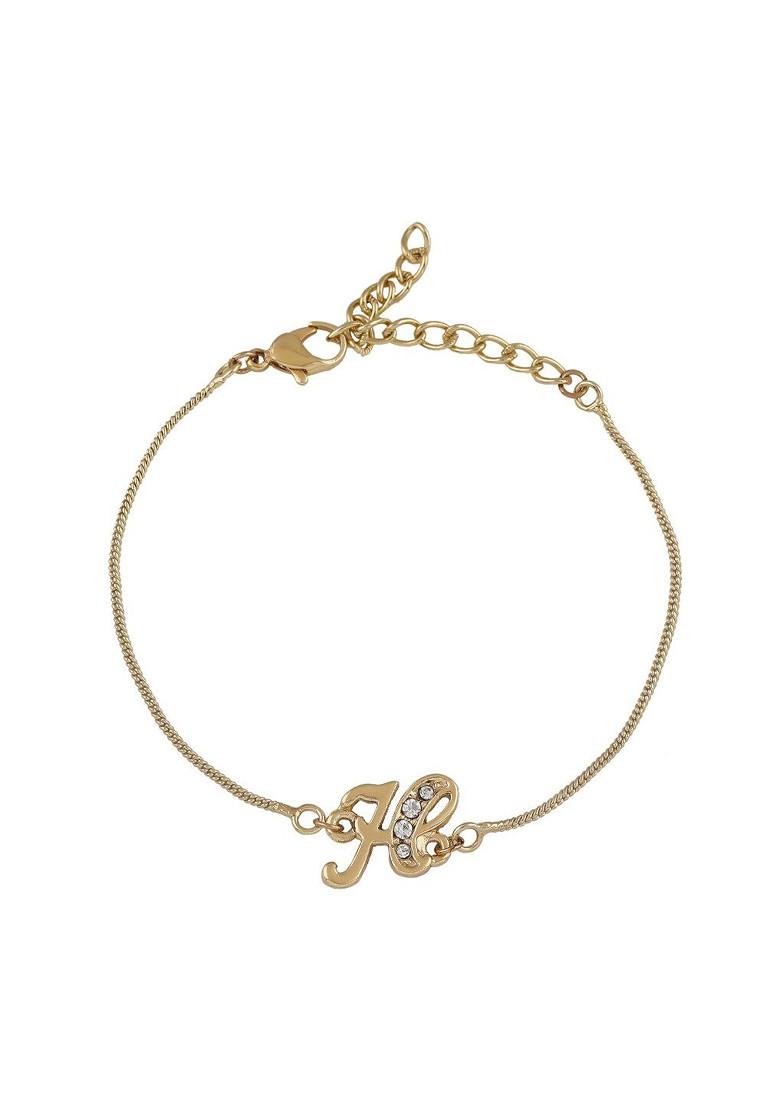Gold Crystals Gold Plated Bangles And Bracelets