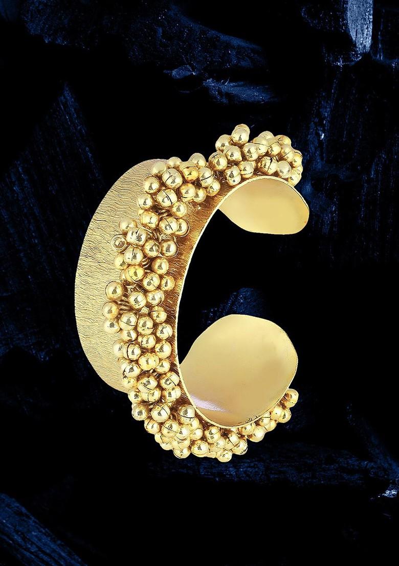 Gold Plain Gold Plated Bracelet