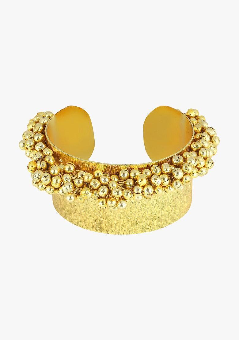 Gold Plain Gold Plated Bracelet