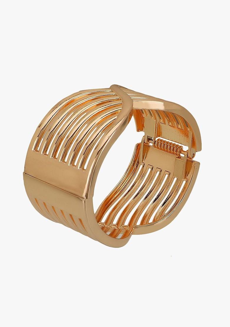 Gold Plain Gold Plated Bracelet