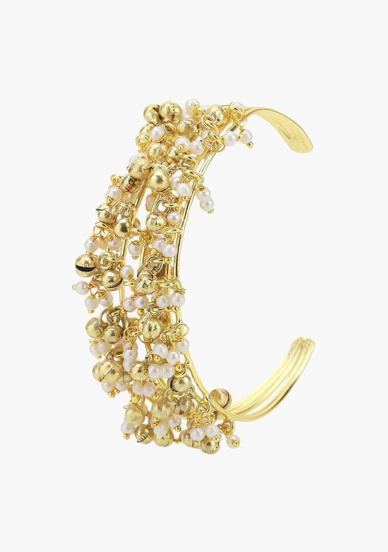 Gold Plain Gold Plated Bracelet