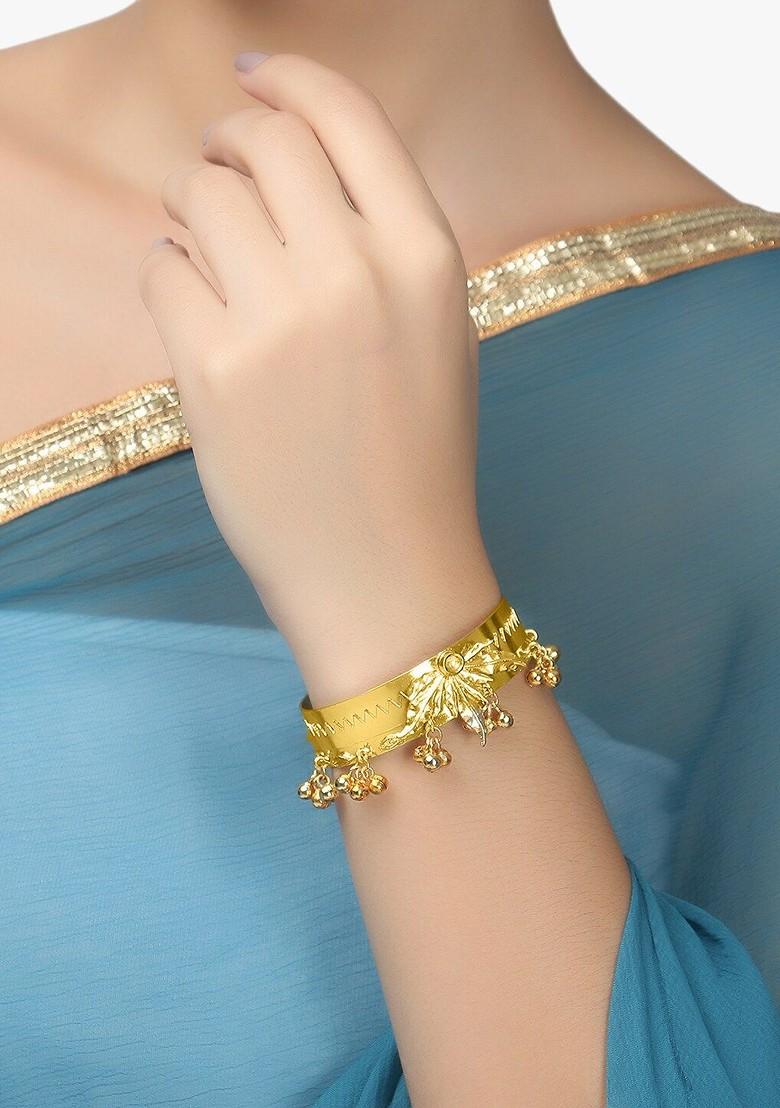 Gold Handcrafted Gold Plated Bracelet
