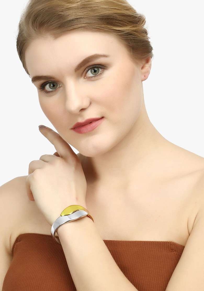 Gold Handcrafted Gold Plated Bracelet - Indya