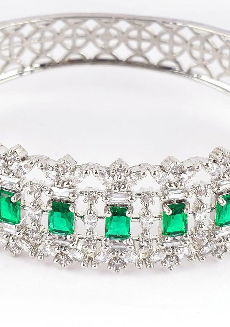Silver Plain Silver Plated  Bracelet