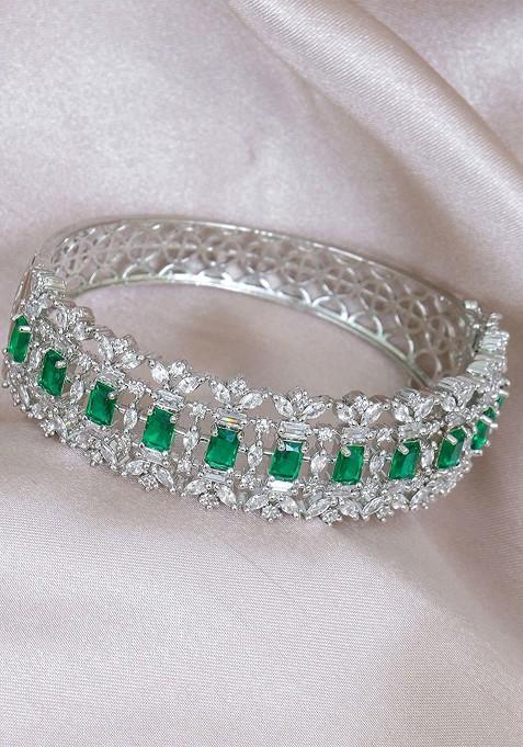 Silver Plain Silver Plated  Bracelet