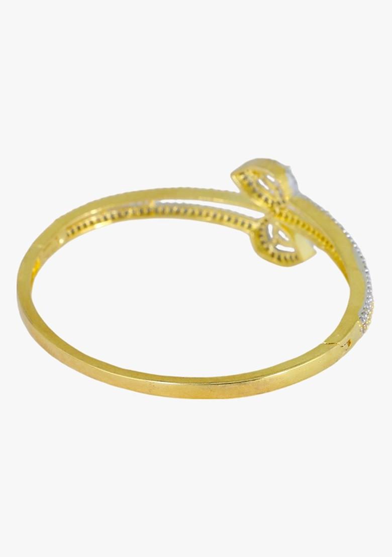 Gold Plain Gold Plated Bracelet