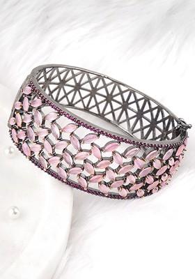 Silver Plain Silver Plated  Bracelet