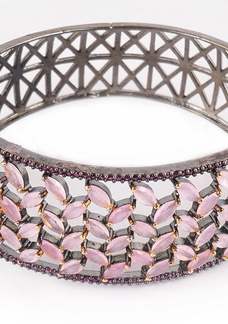 Silver Plain Silver Plated  Bracelet