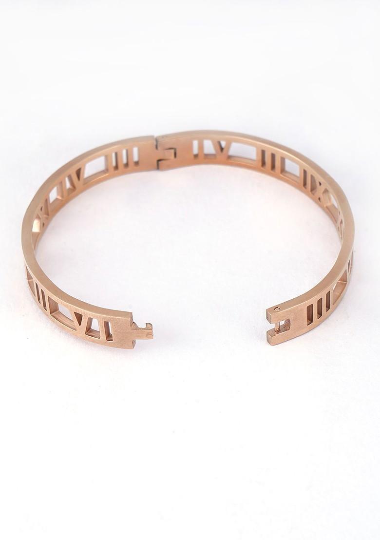 Rose Gold Plain Gold Plated Bracelet