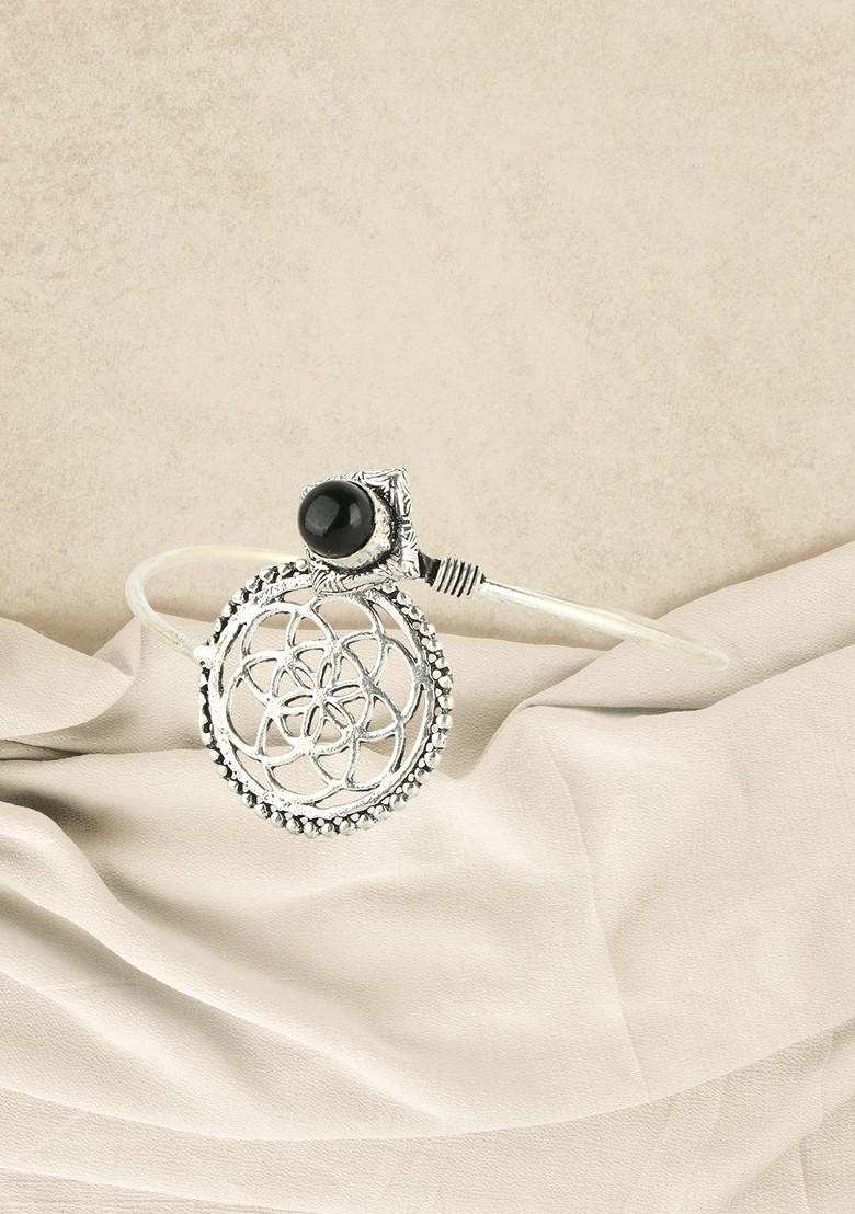 Silver Plain Silver Plated  Bracelet