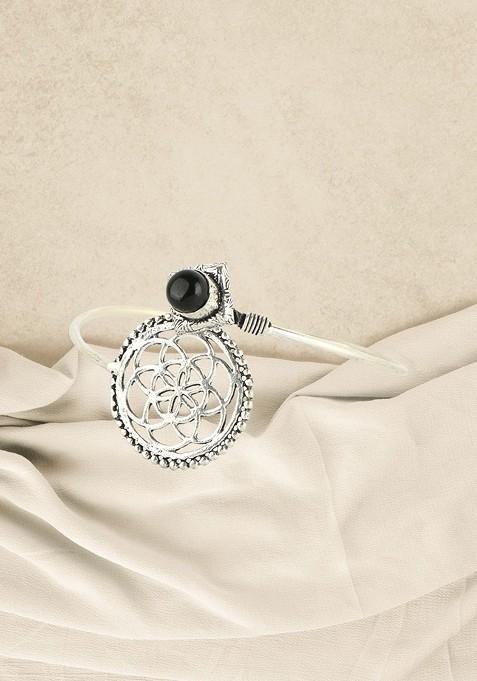 Silver Plain Silver Plated  Bracelet