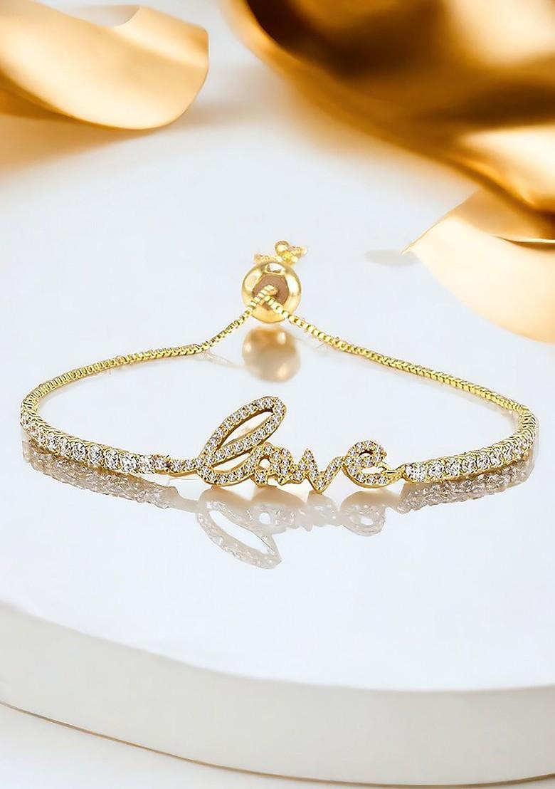 Gold Studs Gold Plated Bracelets