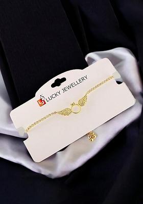 Gold Studded Gold Plated Bracelets