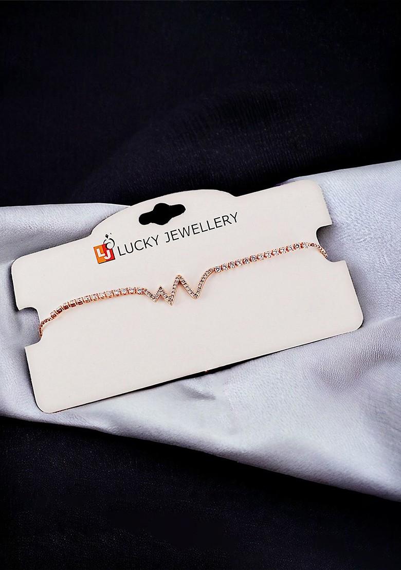 Rose Gold Studs Gold Plated Bracelets