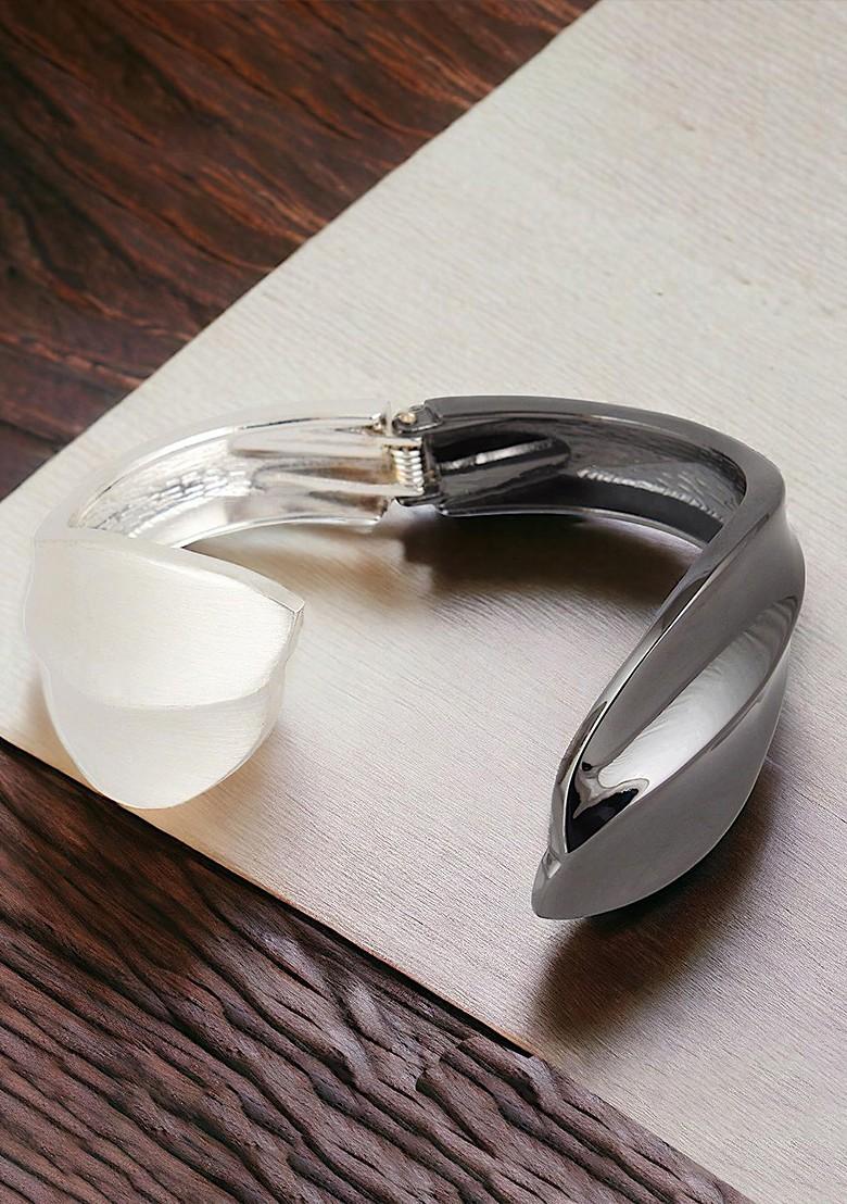 Silver Studs Silver Plated Bracelets