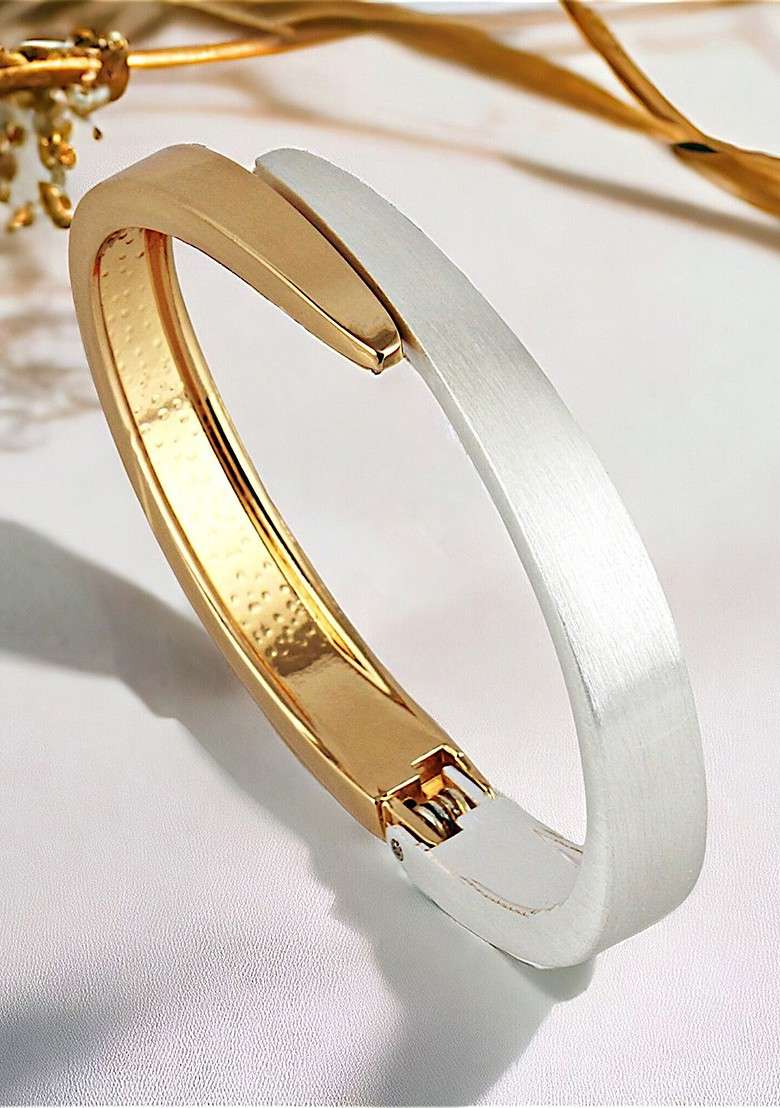 Gold Studs Gold Plated Bracelets - Indya