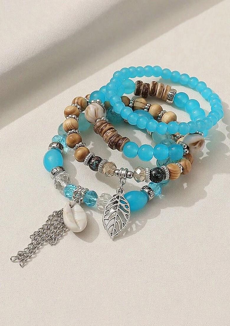 Silver Studs Silver Plated Bracelets