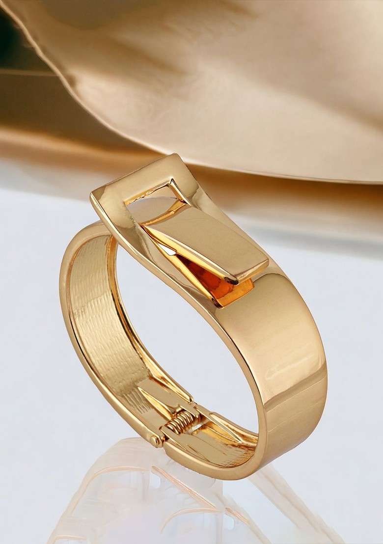 Gold Studs Gold Plated Bracelets - Indya