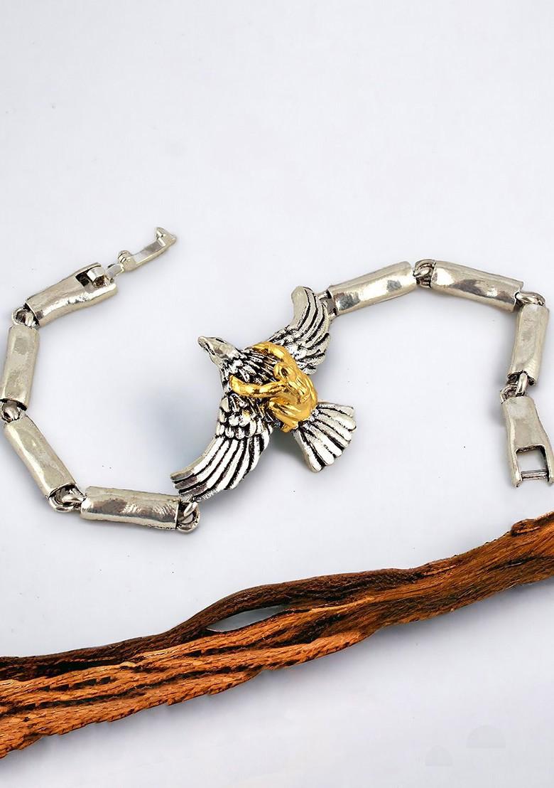 Silver Studs Silver Plated Bracelets