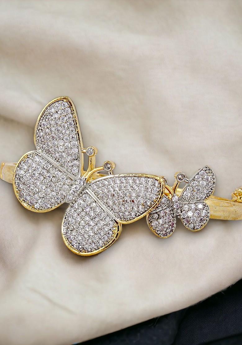 Gold American Diamond Gold Plated Bracelets